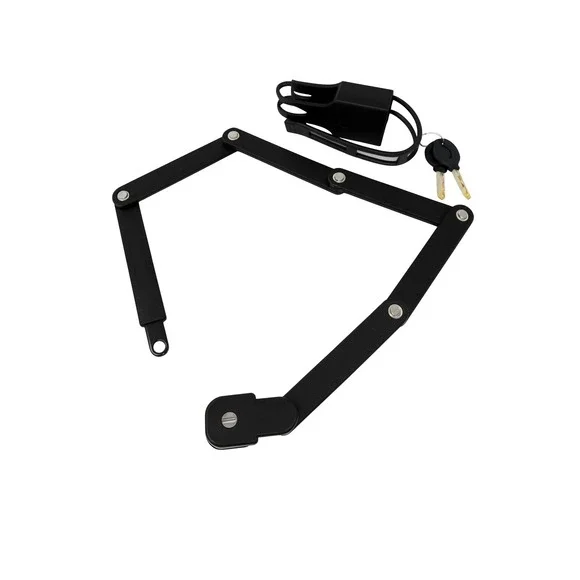 Folding Bicycle Heavy Duty Panel, Tamper Resistant Lock and Key with Mount - Picture 3 of 3